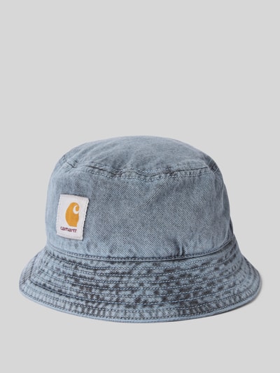 Carhartt Work In Progress Bucket Hat mit Label Patch Jeansblau 1