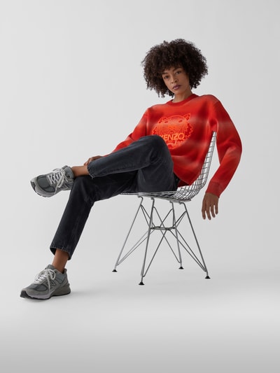 Kenzo Sweatshirt mit Brand-Motiv Rot 6