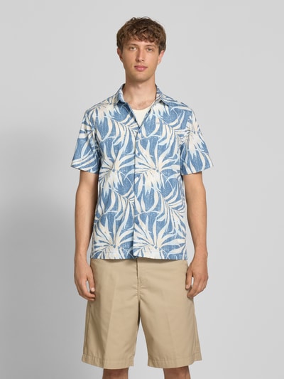 ONeill Slim Fit Freizeithemd mit Label-Stitching Bleu 4