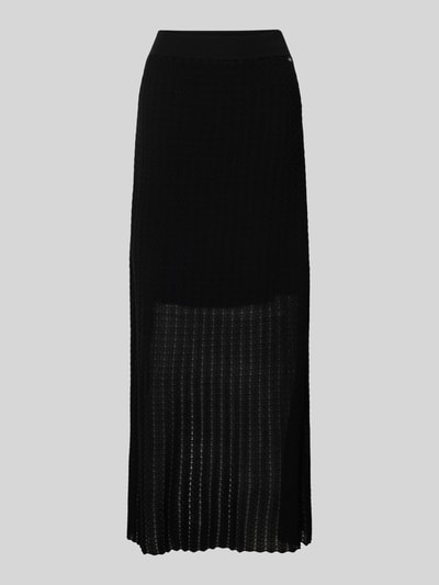 MOS MOSH Strickrock mit elastischem Bund Modell 'Hopi' Black 2