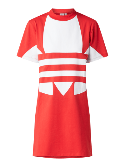 adidas Originals Kleid mit Logo-Print Rot 2