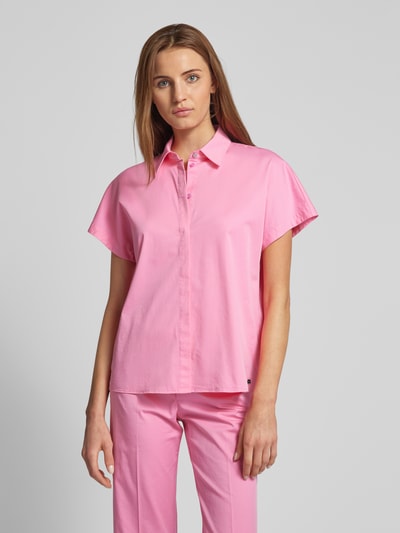 Marc Cain Bluse mit Umlegekragen Pink 4