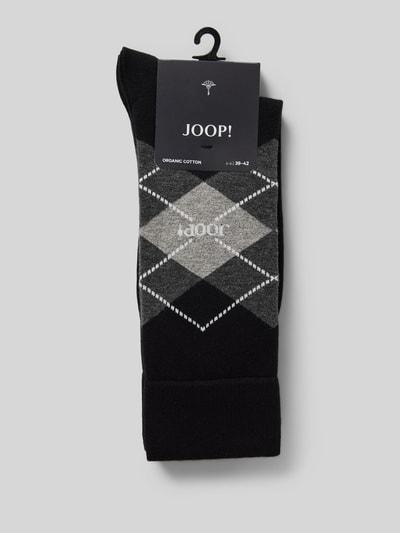 JOOP! Collection Skarpety z prążkowanym wykończeniem Czarny 3