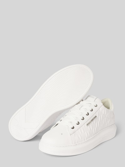 Karl Lagerfeld Ledersneaker mit Label-Applikation Modell 'KAPRI' Weiss 4