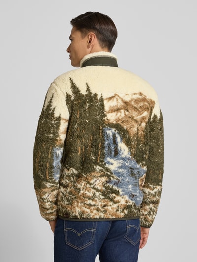 Polo Ralph Lauren Sweatjack met opstaande kraag Groen - 5