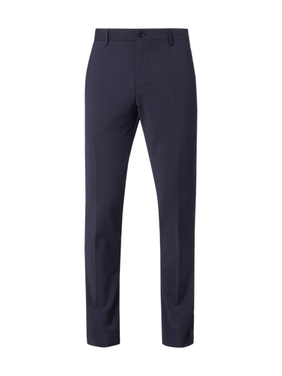 Bertoni Anzug-Hose mit Bügelfalten  Marine 1