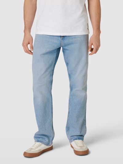 Hugo Blue NU NIEUW bij P&C*: Regular fit jeans in 5-pocketmodel Lichtblauw - 4