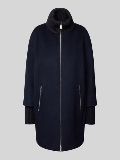WHITE LABEL Mantel mit Zweiwege-Reißverschluss Dunkelblau 2