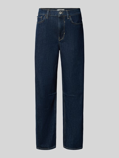 Garcia Barrel Jeans aus Baumwoll-Mix Modell 'Chyla' Marine 1