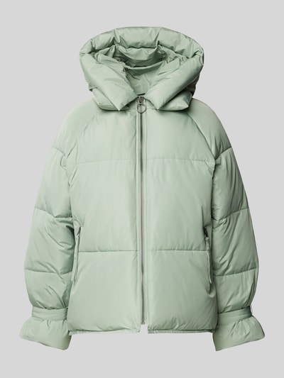 WITHBLACK Steppjacke mit Reißverschlusstaschen Mint 1