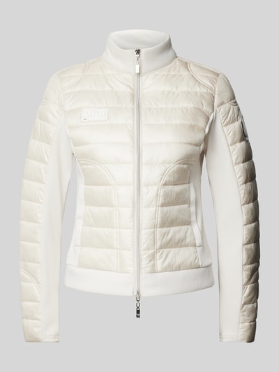 Monari Steppjacke mit Label-Patch Sand 1