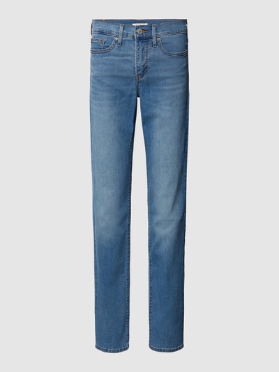 Levi's® 300 Slim fit jeans met knoopsluiting Blauw - 2