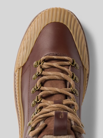 Gant Schnürstiefel mit Label-Detail Modell 'Nebrada' Cognac 3