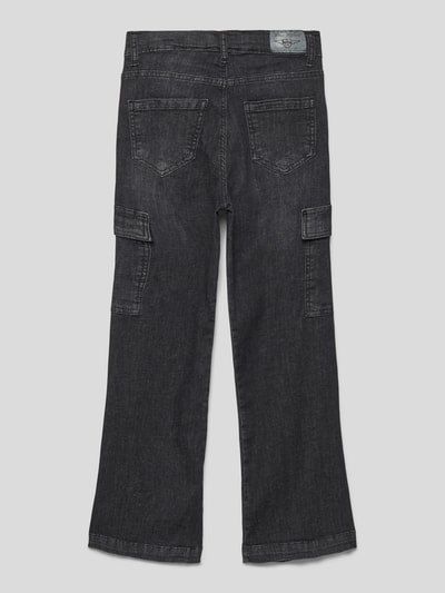 Blue Effect Jeans mit Cargotaschen Black 3