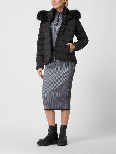 DKNY Steppjacke mit abnehmbarer Kapuze  Schwarz 1