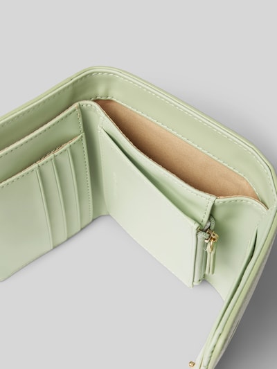 VALENTINO BAGS Portemonnee met labeldetail, model 'RISED RE' Mintgroen - 3