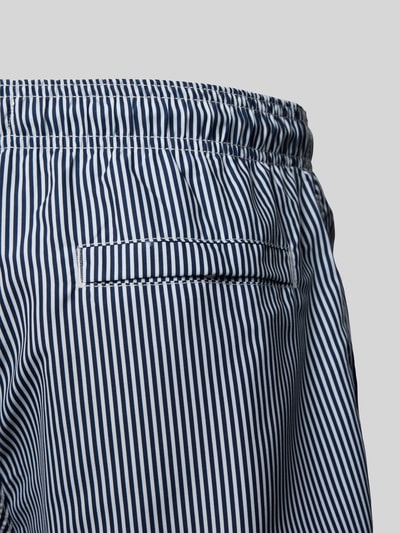 Shiwi Regular Fit Badehose mit Label-Patch Modell 'Mike' Marine 2