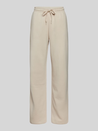 Gina Tricot Straight fit sweatpants met deelnaden Offwhite - 2