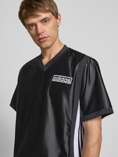 adidas Originals T-Shirt mit Label-Stitching Modell 'ADIBREAK' Black 3