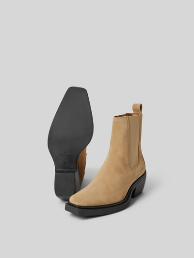 Copenhagen Chelsea Boots mit elastischem Einsatz Sand 5