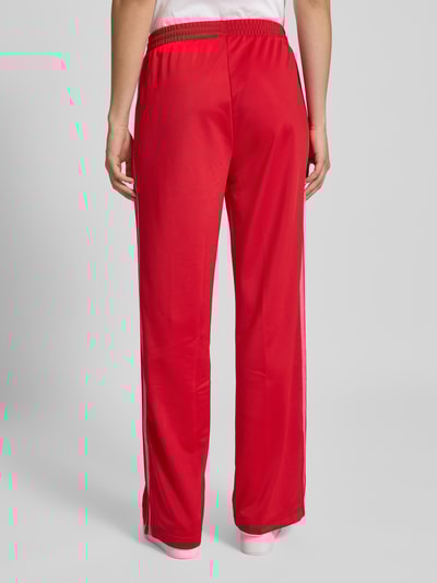 adidas Originals Trainingsbroek met elastische band en labelstitching Rood - 5