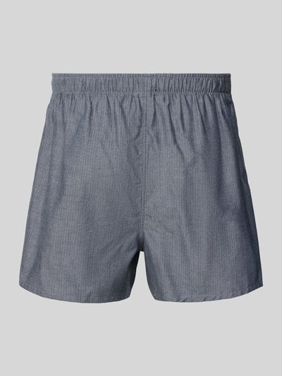 Schiesser Relaxed fit boxershort met logopatch in een set van 2 stuks Hazelnoot - 3