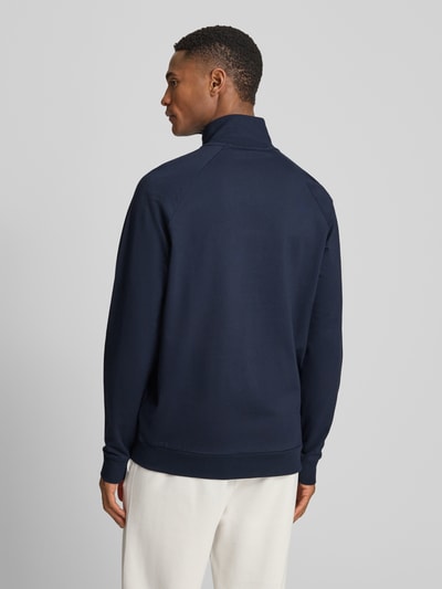 BOSS Regular Fit Sweatjacke aus reiner Baumwolle Modell 'AUTHENTIC' Marine 5