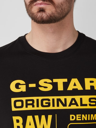 G-Star Raw T-Shirt aus Organic Cotton Black 3