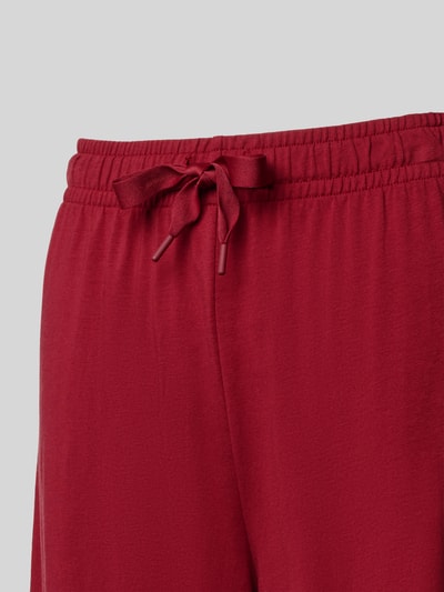 BOSS Regular Fit Pyjama-Hose aus Baumwoll-Mix Rot 3