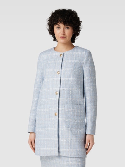 Christian Berg Woman Selection Blazer mit Knopfleiste Hellblau 4