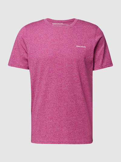 MCNEAL T-Shirt mit Label-Applikation Pink Melange 2