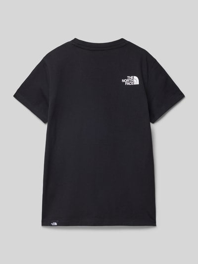 The North Face T-shirt z nadrukiem z logo Czarny 3