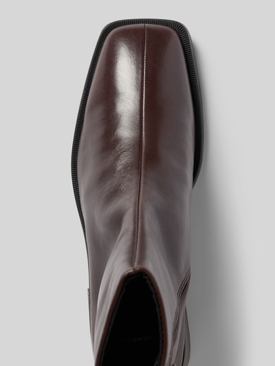 Vagabond Laarsjes gemaakt van echt leer, model 'BLANCA' Chocoladebruin - 3