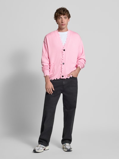 Don´t Waste Culture Vest met knoopsluiting Roze - 1