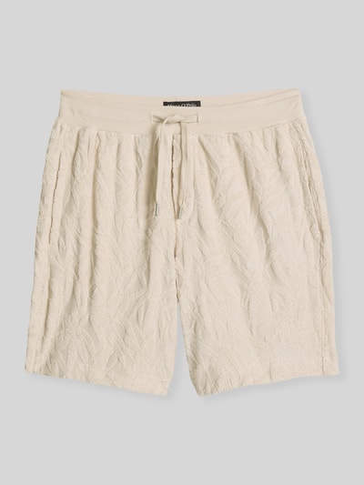 Marc O'Polo Regular Fit Sweatshorts aus reiner Baumwolle Ecru 2