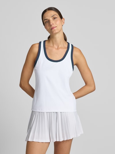 VARLEY Top mit Rundhalsausschnitt Modell 'Tegan' Weiss 4
