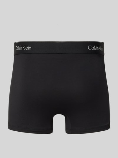 Calvin Klein Underwear Trunks mit elastischem Logo-Bund im 3er-Pack Black 3