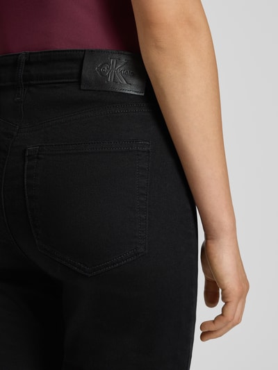 Calvin Klein Jeans Skinny Fit Jeans mit 5-Pocket-Design Black 3
