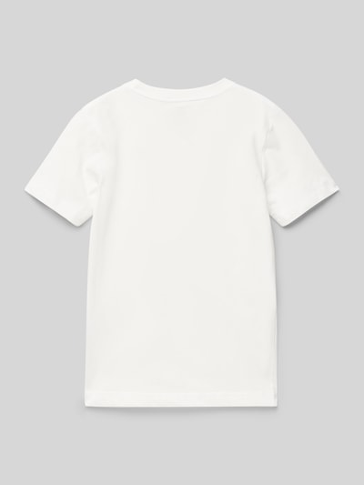 Levi’s® Kids T-shirt met logodetail Wit - 3