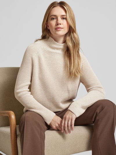 Marc O'Polo Strickpullover mit Rollkragen Sand 3