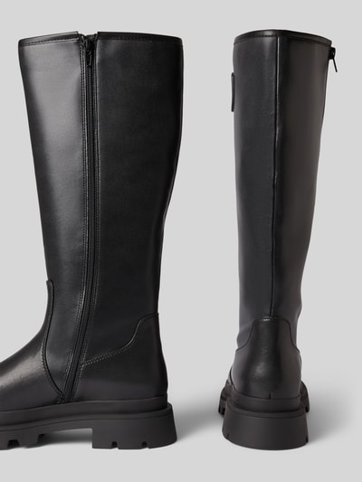 Blauer USA Laarzen met labeldetail, model 'KIMMEL04' Zwart - 2