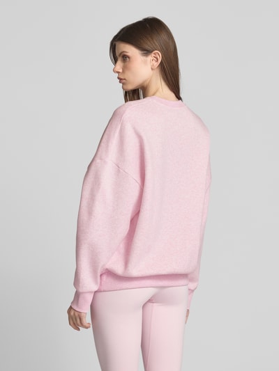 Under Armour Oversized Sweatshirt mit Label-Print Hellrosa 5