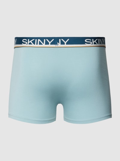 Skiny Boxershort met labeldetails in een set van 3 stuks Petrol - 3