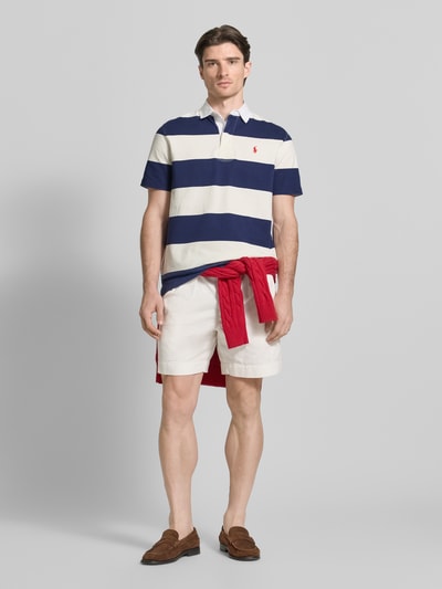 Polo Ralph Lauren Regular Fit Poloshirt aus reiner Baumwolle Modell 'SSRUGBYM13' Marine 1