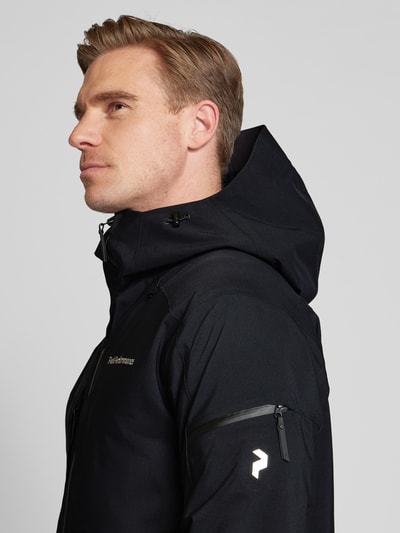 PEAK PERFORMANCE Jacke mit Kapuze Modell 'Insulated' Black 3