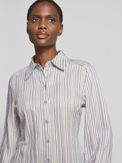 Jake*s Studio Woman Regular Fit Bluse aus Viskose-Mix Sky 3