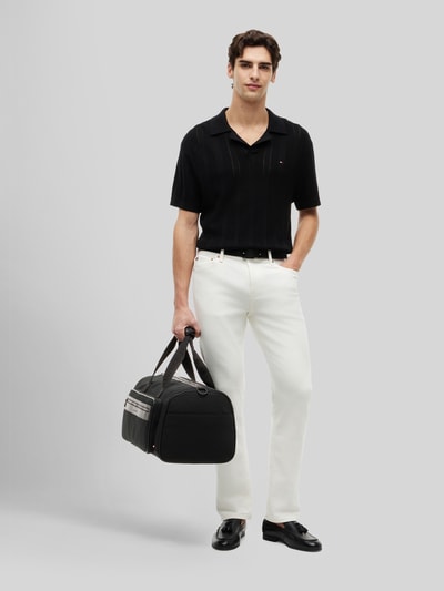 Tommy Hilfiger Weekender mit abnehmbaren Schulterriemen BLACK 1