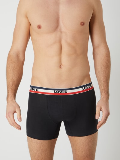 Levi's® Boxershort met stretch in set van 2 Zwart - 3