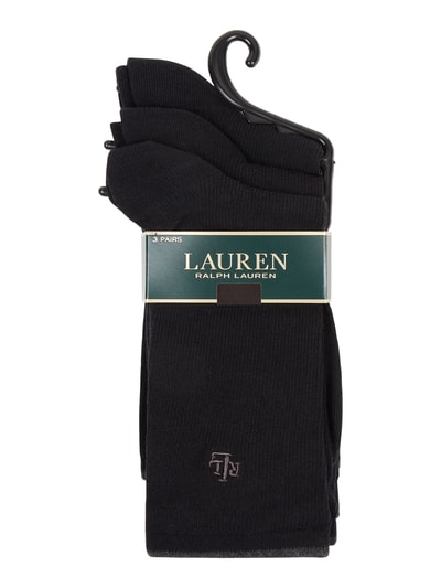 Lauren Ralph Lauren Socken mit Stretch-Anteil im 3er-Pack  Black 2