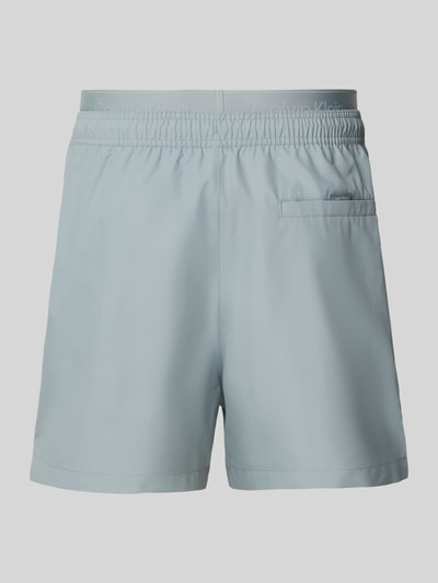 Calvin Klein Underwear Spodenki kąpielowe z elastycznym pasem Jasnoszary 3